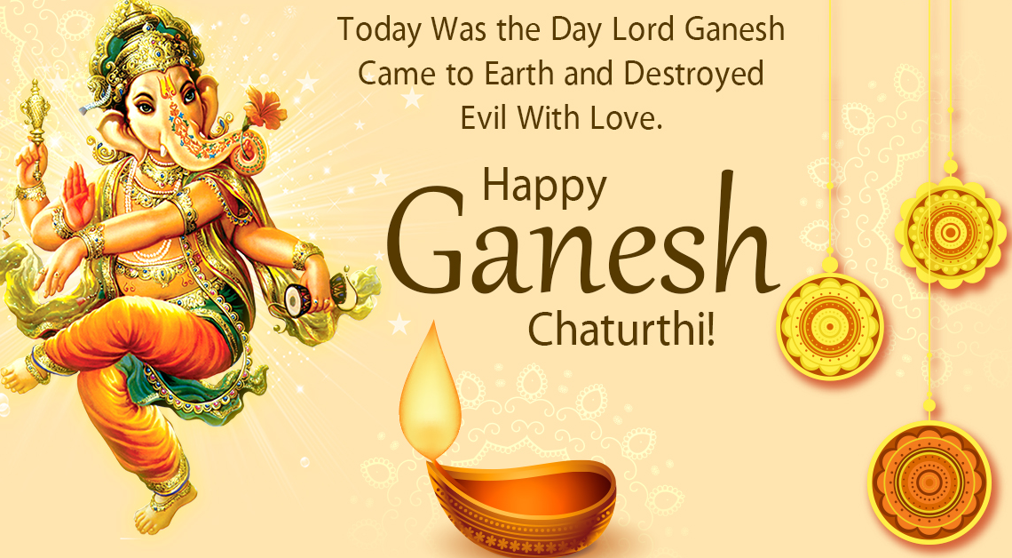 Ganesh Chaturthi Images with Quotes